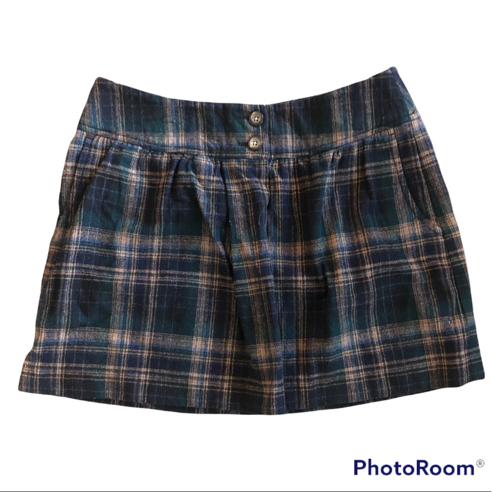 GAP Wool Flannel Mini Skirt
